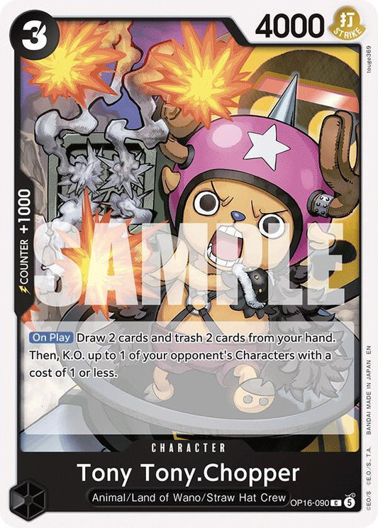 Tony Tony.Chopper C The Time of Battle OP16-090 NM