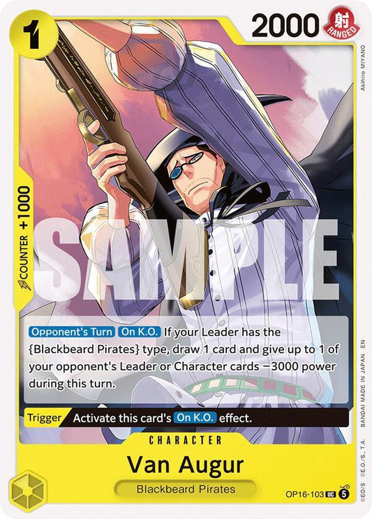 Van Augur UC The Time of Battle OP16-103 NM