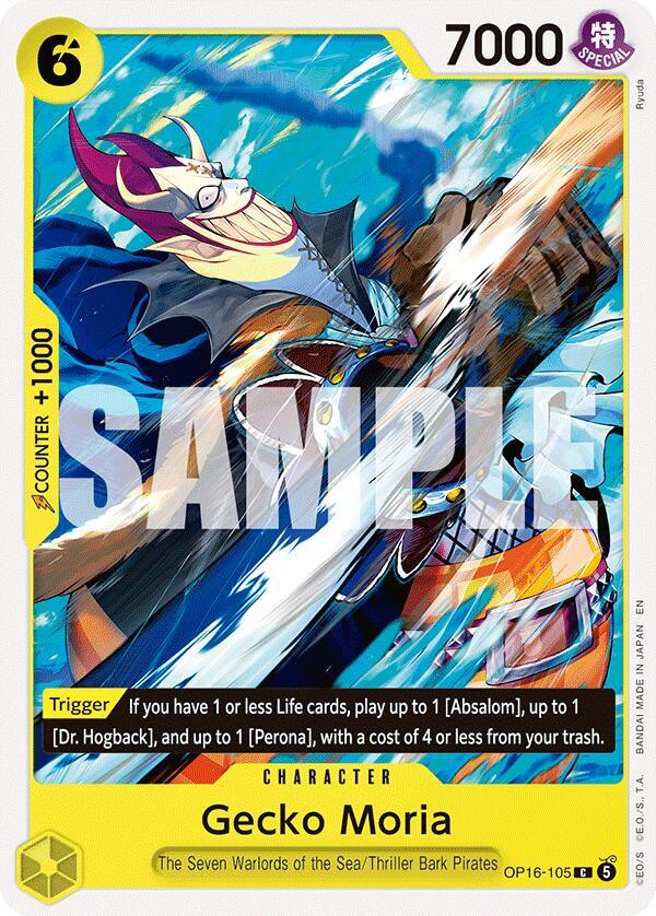 Gecko Moria C The Time of Battle OP16-105 NM