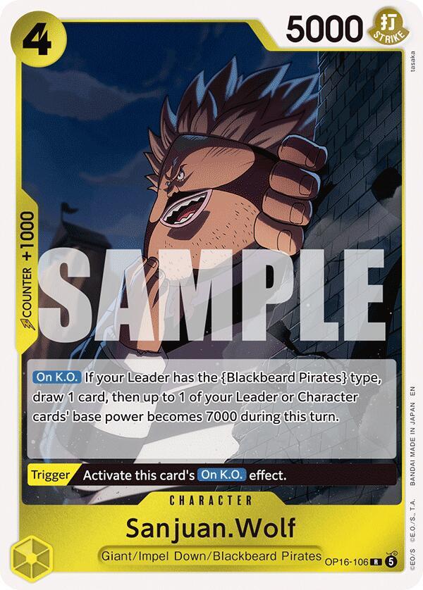 Sanjuan.Wolf R The Time of Battle OP16-106 NM