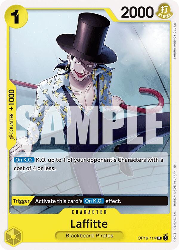 Laffitte C The Time of Battle OP16-114 NM