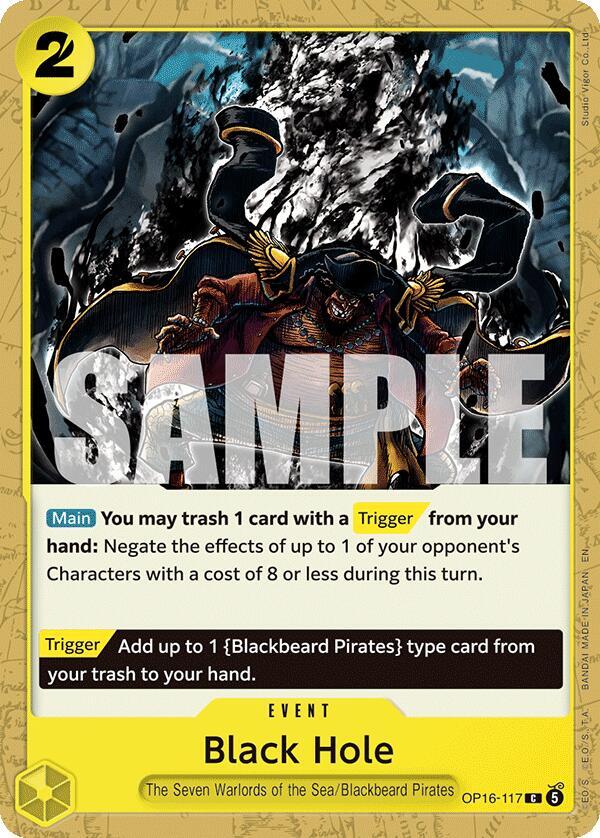 Black Hole C The Time of Battle OP16-117 NM