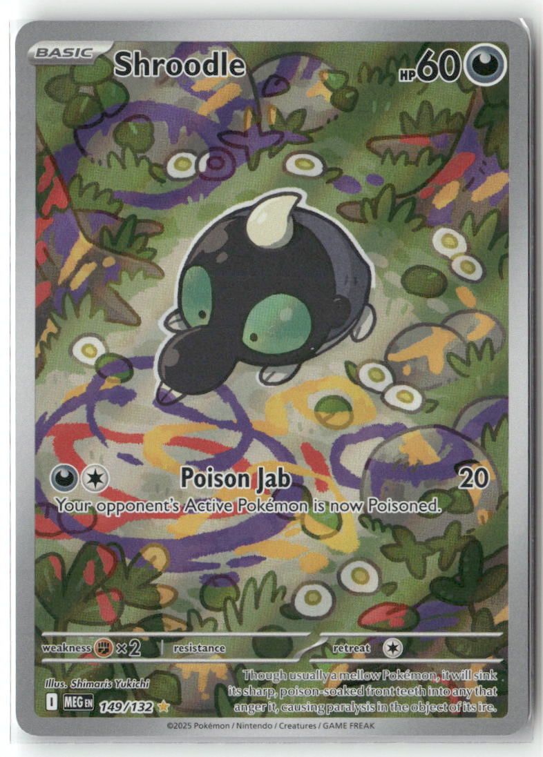 Shroodle - Illustration Rare ME01: Mega Evolution 149/132 NM