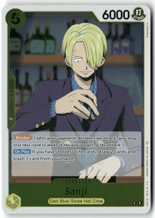 Sanji R Extra Booster: Anime 25th Collection EB02-054 NM