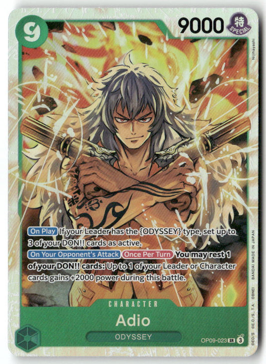 Adio SR Emperors in the New World OP09-023 NM