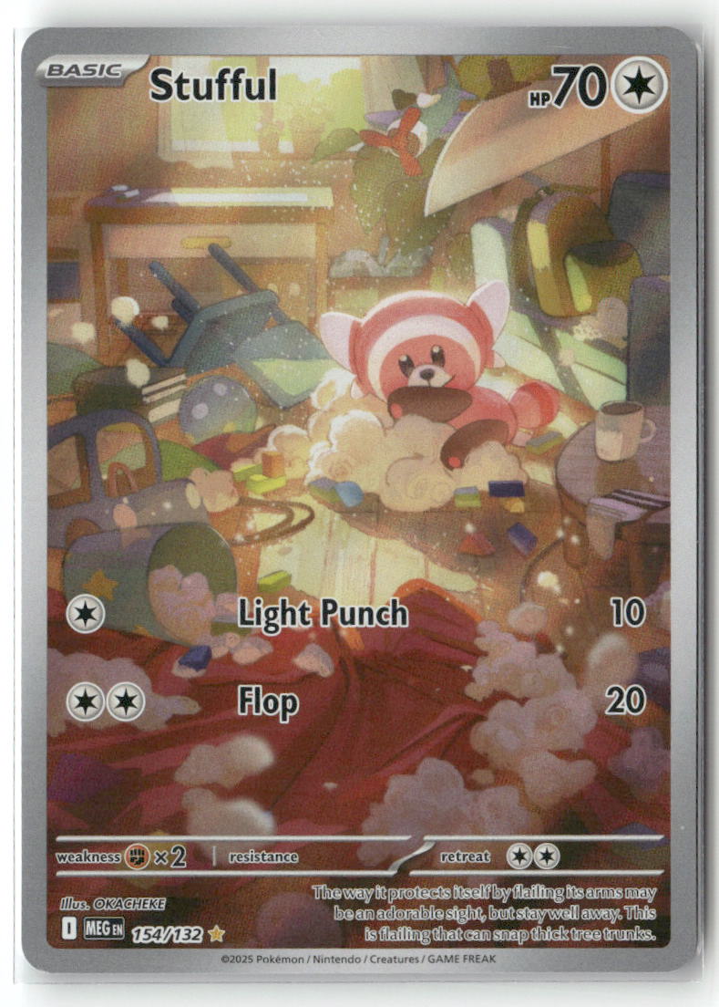 Stufful Illustration Rare ME01: Mega Evolution 154/132 NM