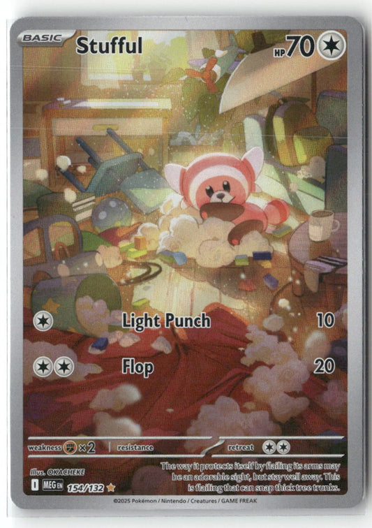 Stufful Illustration Rare ME01: Mega Evolution 154/132 NM
