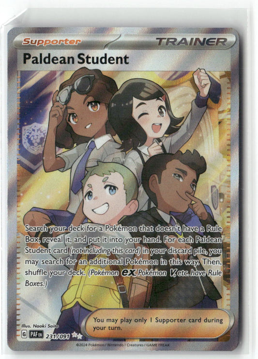 Paldean Student Ultra Rare SV: Paldean Fates 231/091 NM