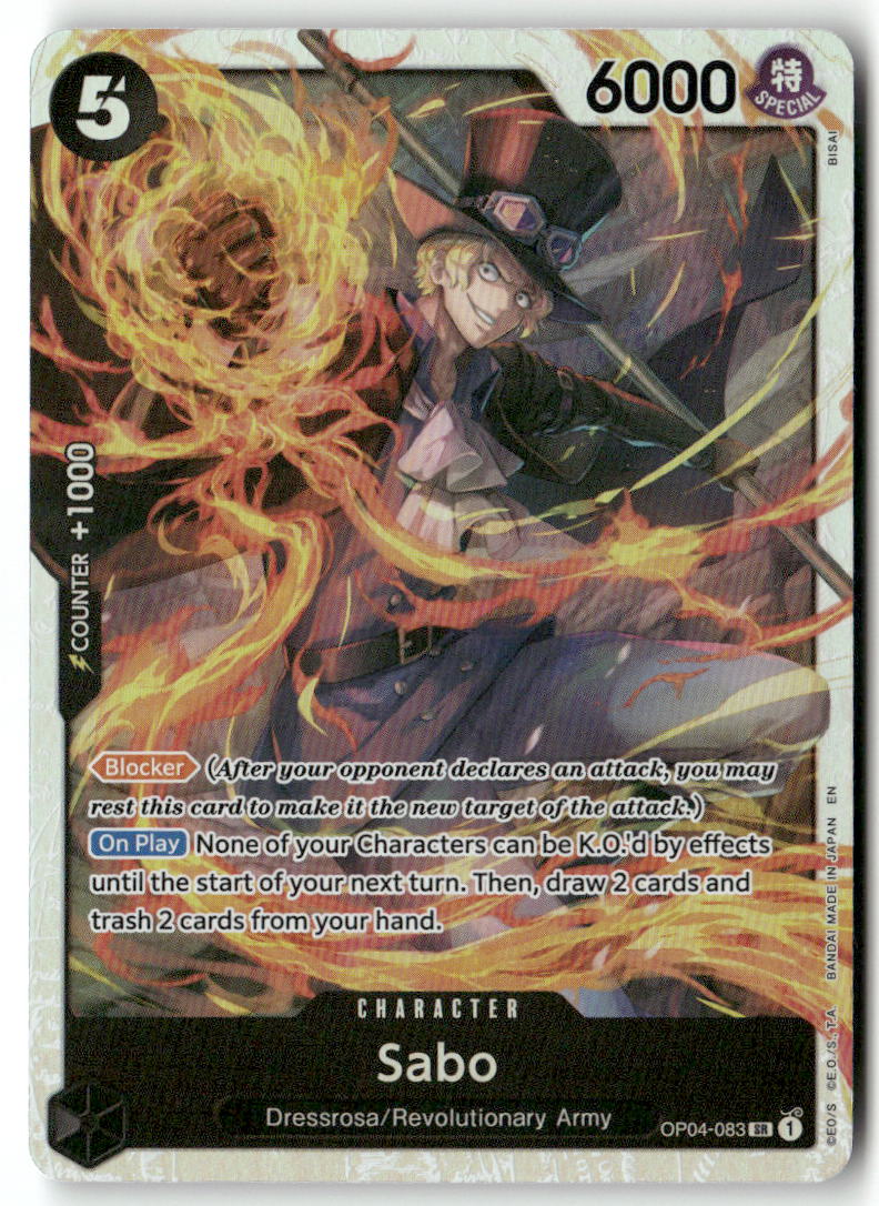 Sabo - (Reprint) SR Premium Booster -The Best- Vol. 2 OP04-083 NM