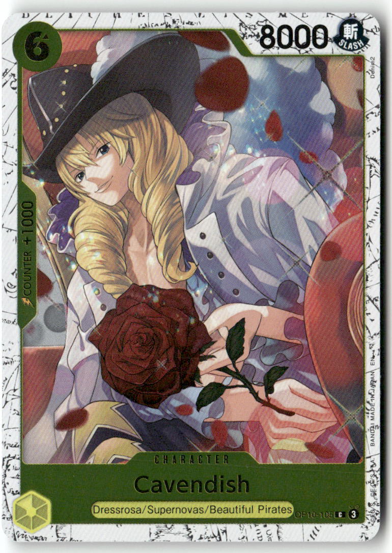 Cavendish -  (Pirate Foil) C Premium Booster -The Best- Vol. 2 OP10-105 NM