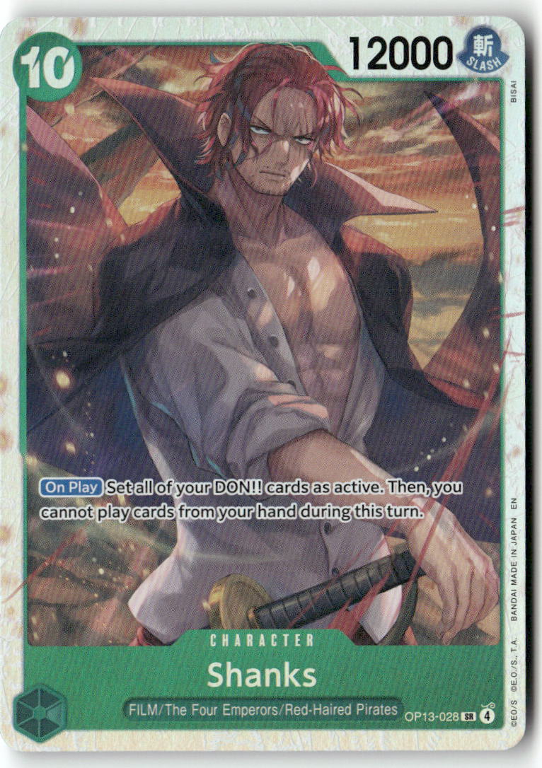 Shanks (028) SR Carrying On His Will OP13-028 NM