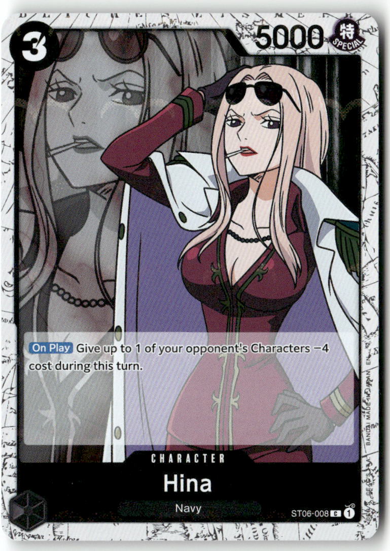 Hina (Pirate Foil) C Premium Booster -The Best- Vol. 2 ST06-008 NM
