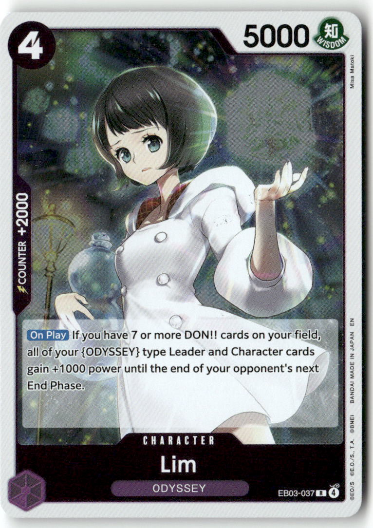 Lim R Extra Booster: One Piece Heroines Edition EB03-037 NM