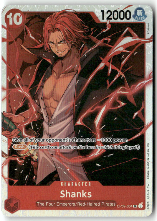 Shanks - (Reprint) SR Premium Booster -The Best- Vol. 2 OP09-004 NM