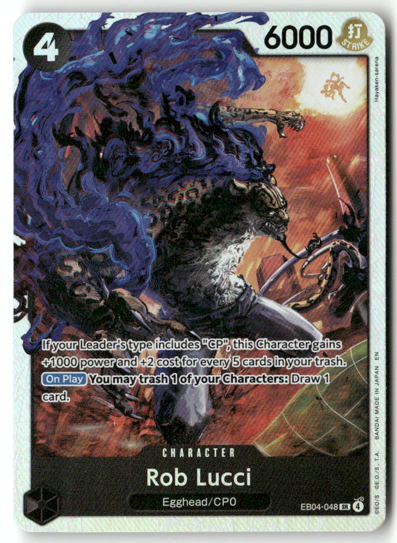 Rob Lucci SR Adventure on Kami's Island EB04-048 NM