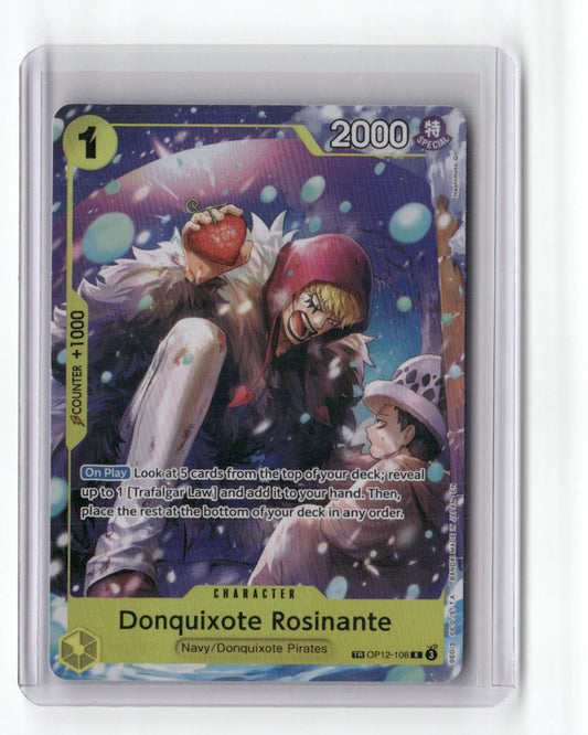 Donquixote Rosinante TR The Azure Sea's Seven OP12-108 NM
