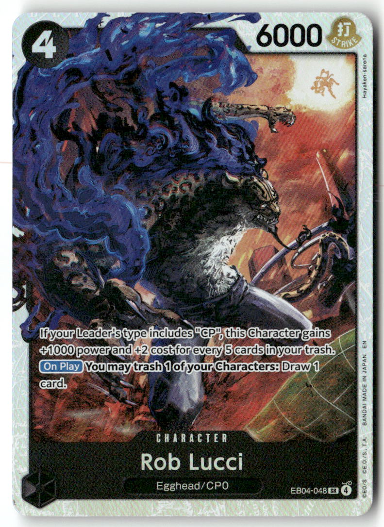 Rob Lucci SR Adventure on Kami's Island EB04-048 NM