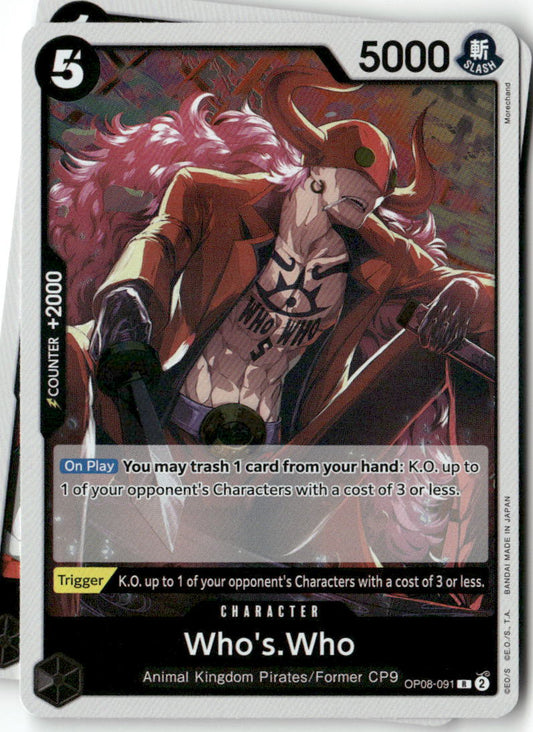 Who's.Who R Two Legends OP08-091 NM