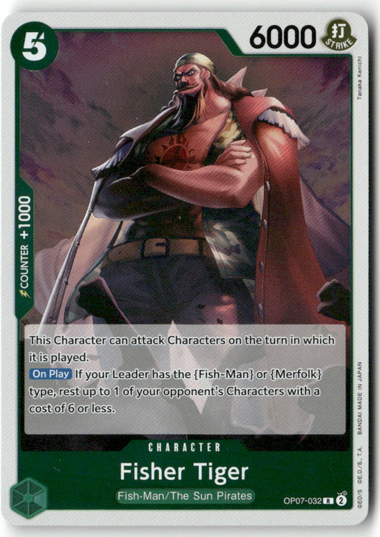 Fisher Tiger R 500 Years in the Future OP07-032 NM
