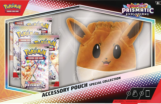 Pokémon TCG: Scarlet & Violet —Prismatic Evolutions Accessory Pouch Collection