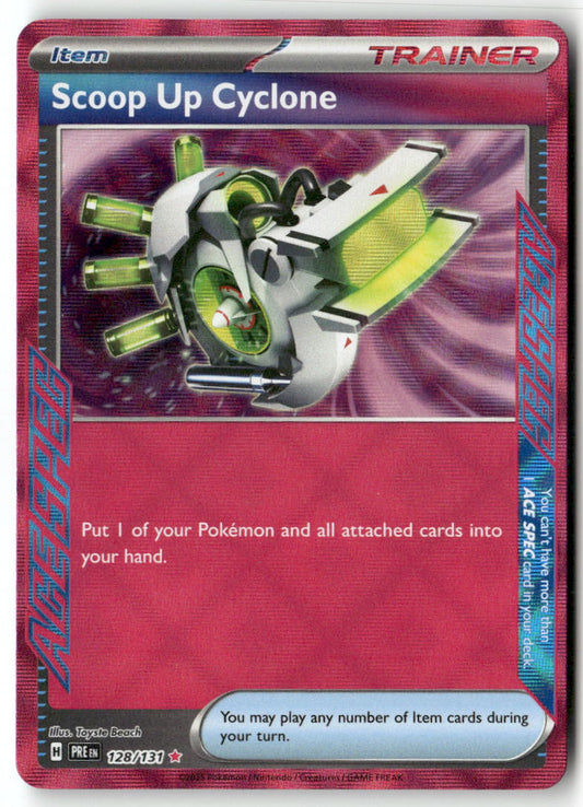Scoop Up Cyclone ACE SPEC Rare SV06: Twilight Masquerade 162/167 NM