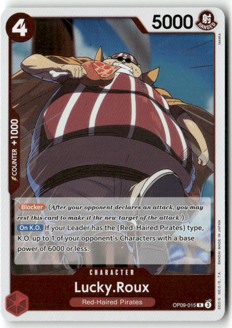 Lucky.Roux R Emperors in the New World OP09-015 NM