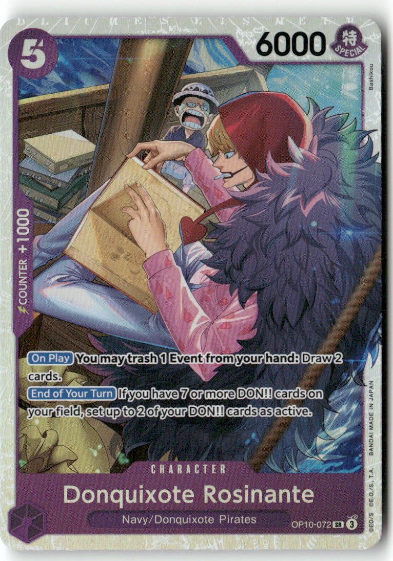 Donquixote Rosinante SR Royal Blood OP10-072 NM