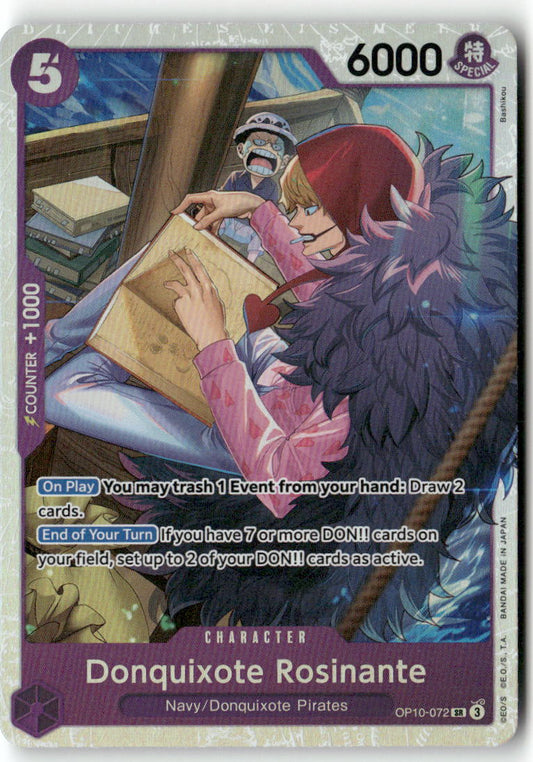 Donquixote Rosinante SR Royal Blood OP10-072 NM