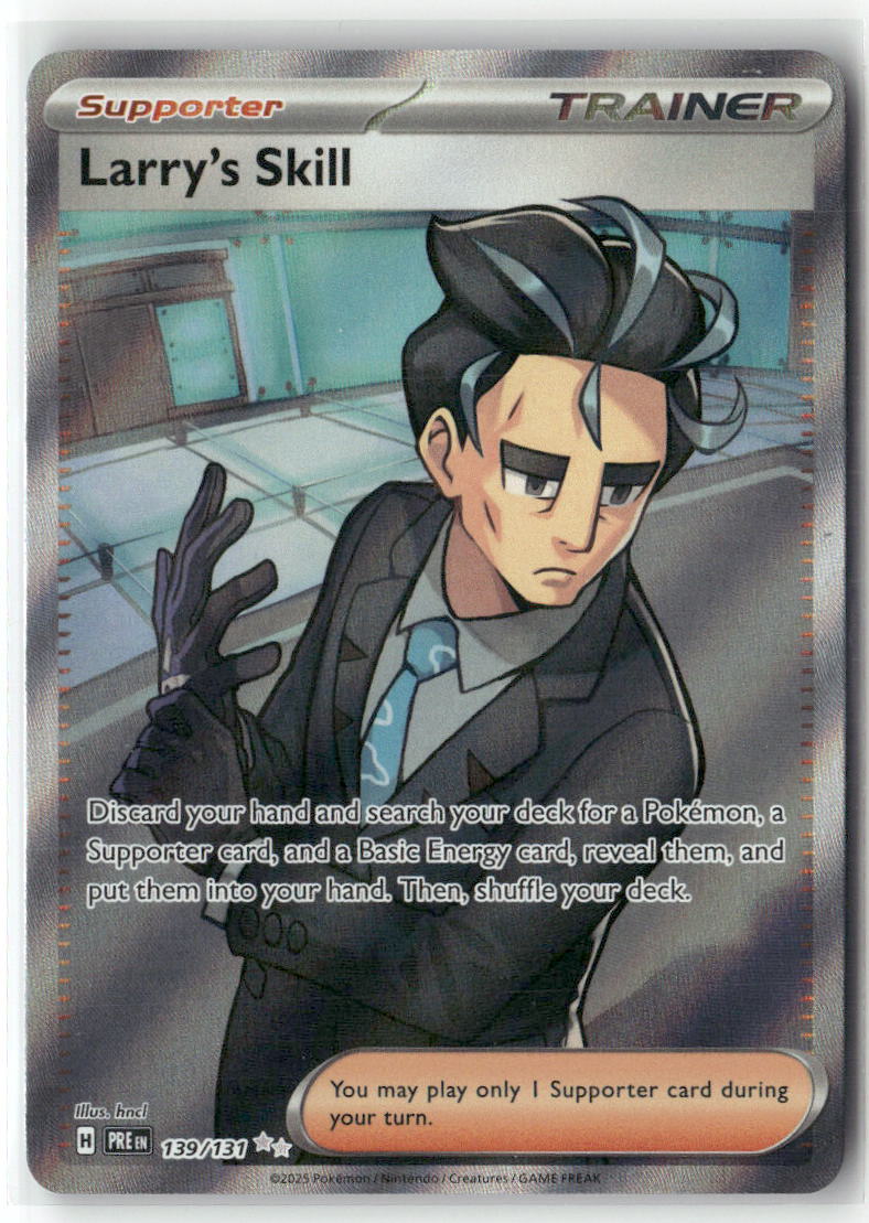 Larry's Skill Ultra Rare SV: Prismatic Evolutions 139/131 NM