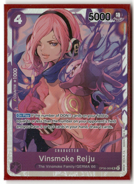 Vinsmoke Reiju (069) SR Wings of the Captain OP06-069 NM