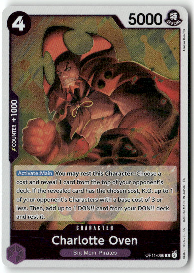 Charlotte Oven R A Fist of Divine Speed OP11-066 NM