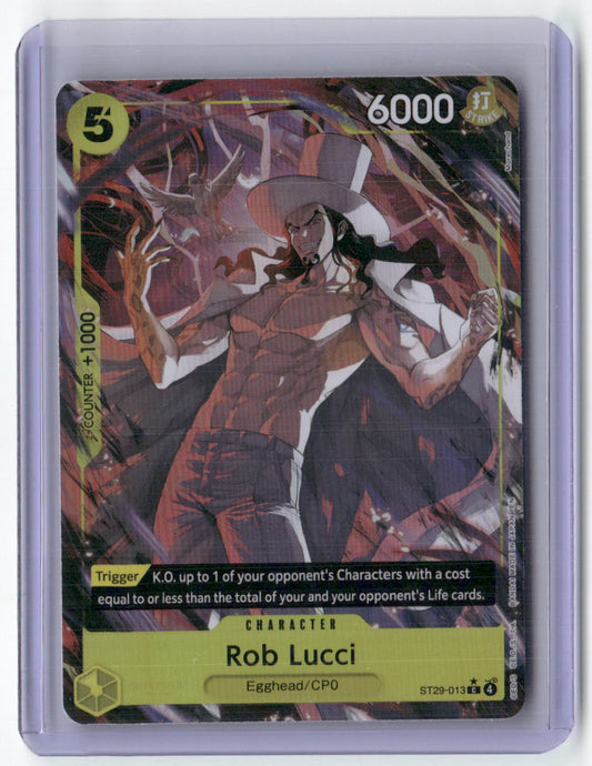 Rob Lucci (Full Art) C Starter Deck 29: Egghead ST29-013 NM