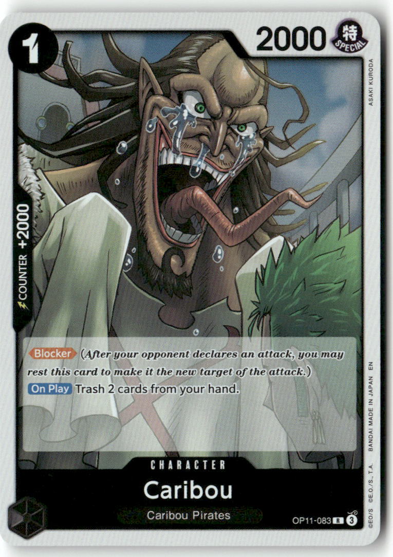 Caribou R A Fist of Divine Speed OP11-083 NM