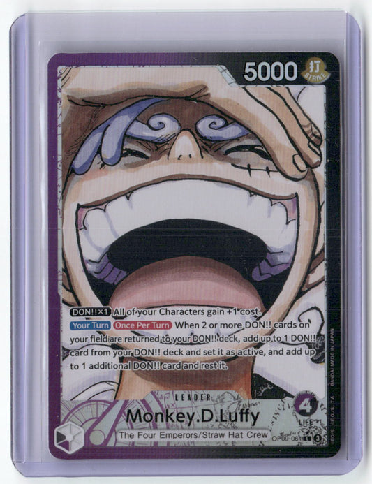 Monkey.D.Luffy (Jumbo) L One Piece Promotion Cards OP09-061 NM
