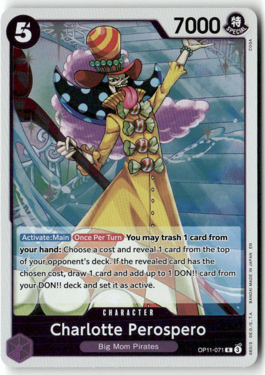Charlotte Perospero R A Fist of Divine Speed OP11-071 NM