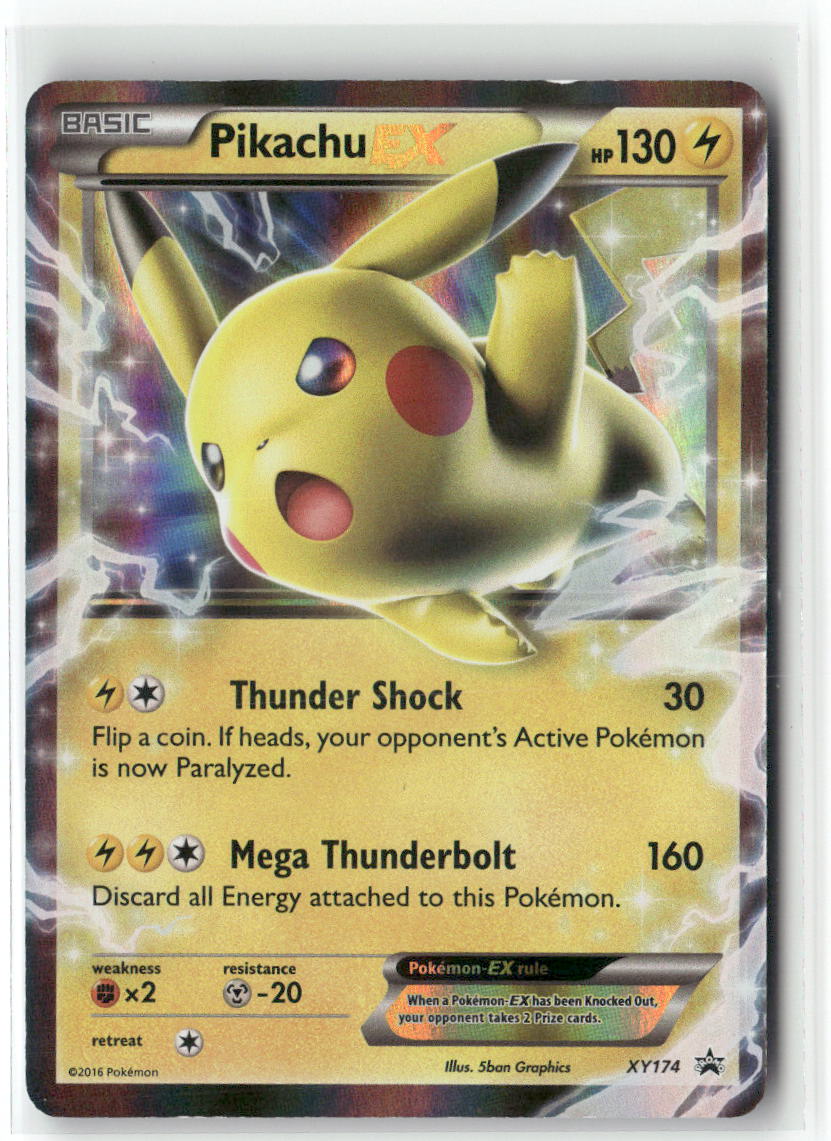 Pikachu EX Promo XY Promos XY174 NM