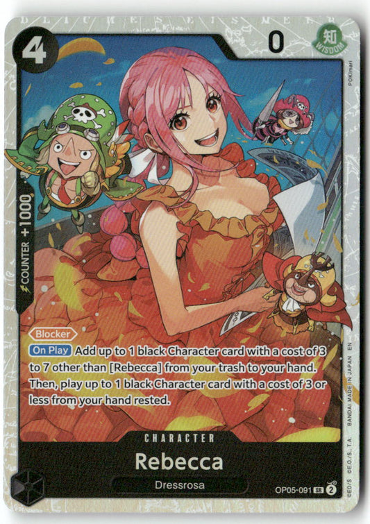 Rebecca (Reprint) SR Premium Booster -The Best- Vol. 2 OP05-091 NM