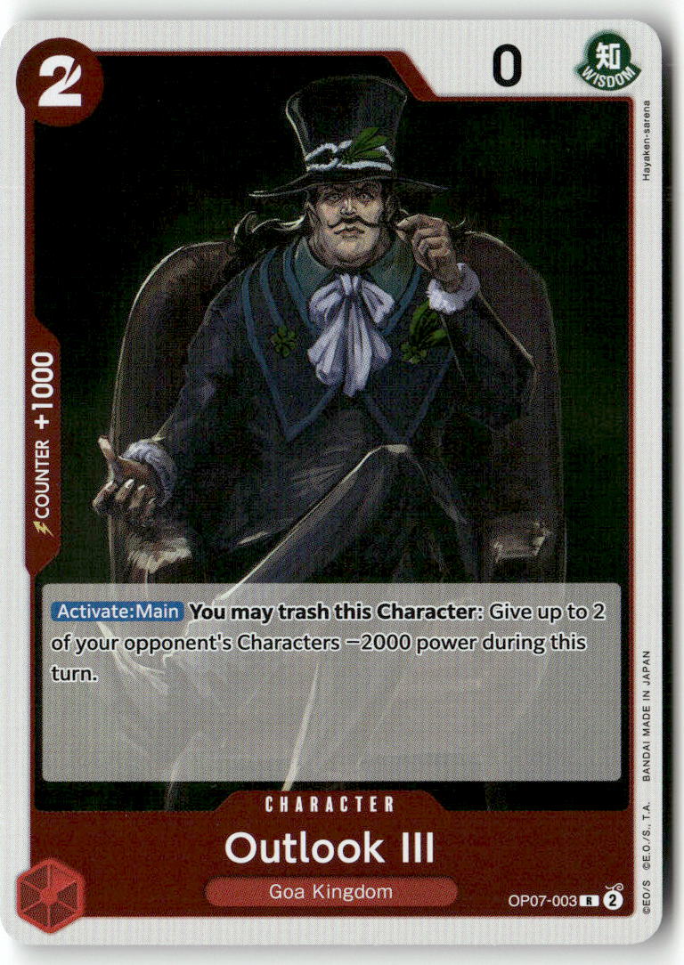Outlook III R 500 Years in the Future OP07-003 NM