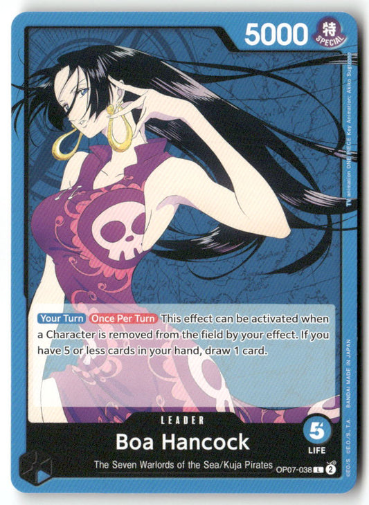 Boa Hancock (038) L 500 Years in the Future OP07-038 NM