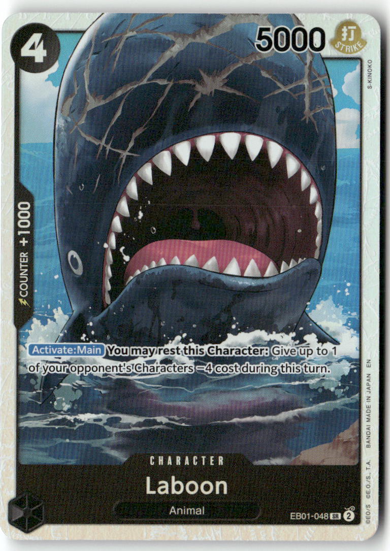 Laboon (048) SR Extra Booster: Memorial Collection EB01-048 NM