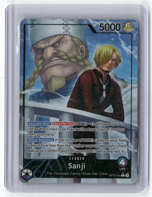Sanji (041) (Alternate Art) L Legacy of the Master OP12-041 NM