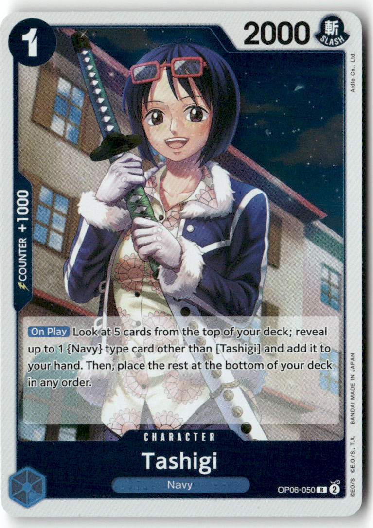 Tashigi R Wings of the Captain OP06-050 NM