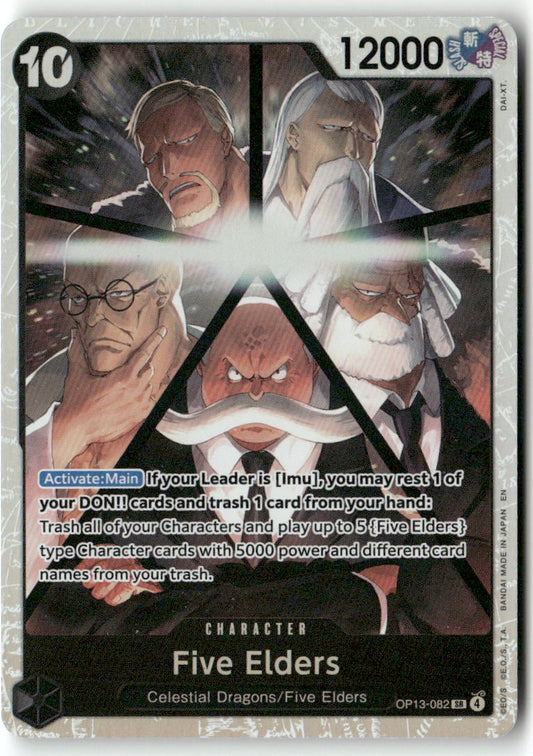 Five Elders SR Carrying On His Will OP13-082 NM