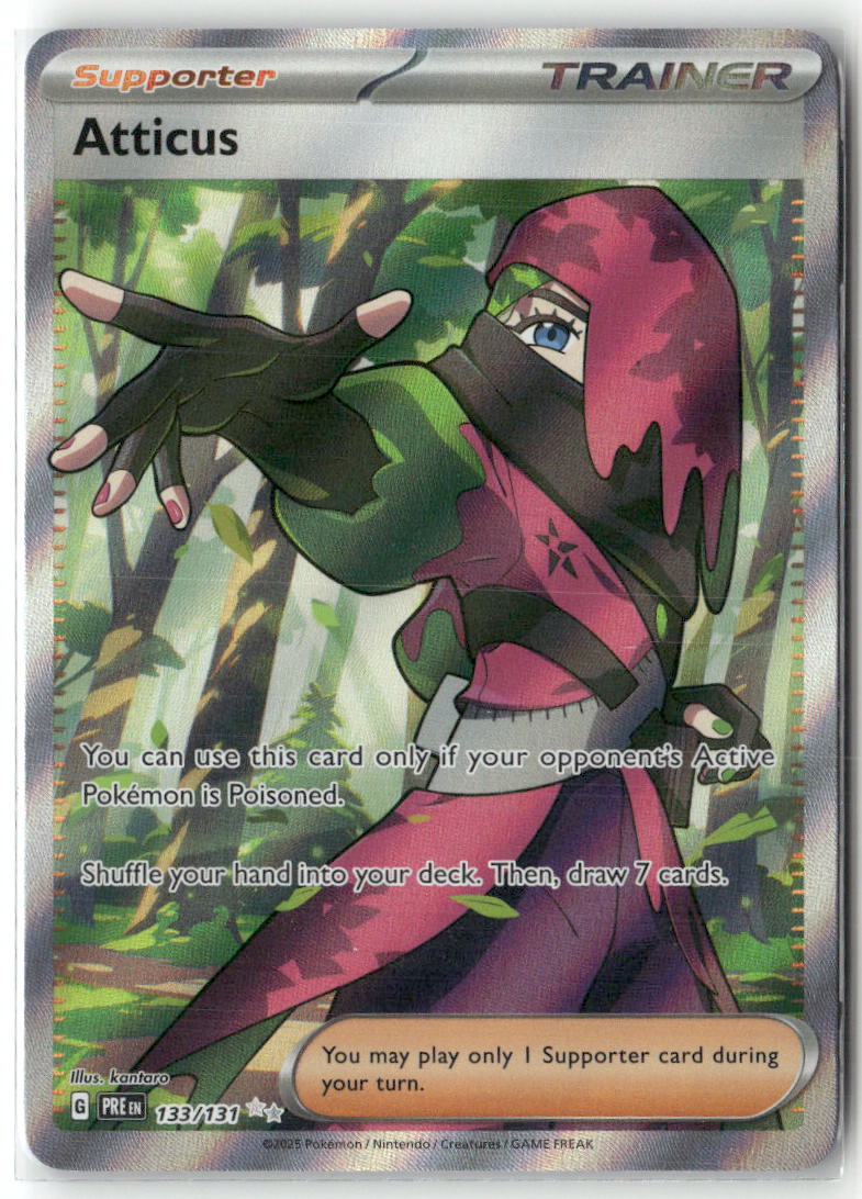 Atticus Ultra Rare SV: Prismatic Evolutions 133/131 NM