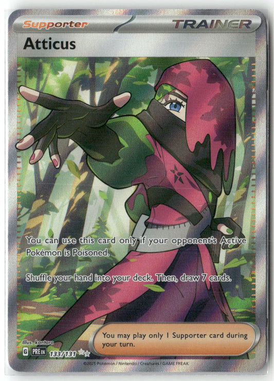 Atticus Ultra Rare SV: Prismatic Evolutions 133/131 NM