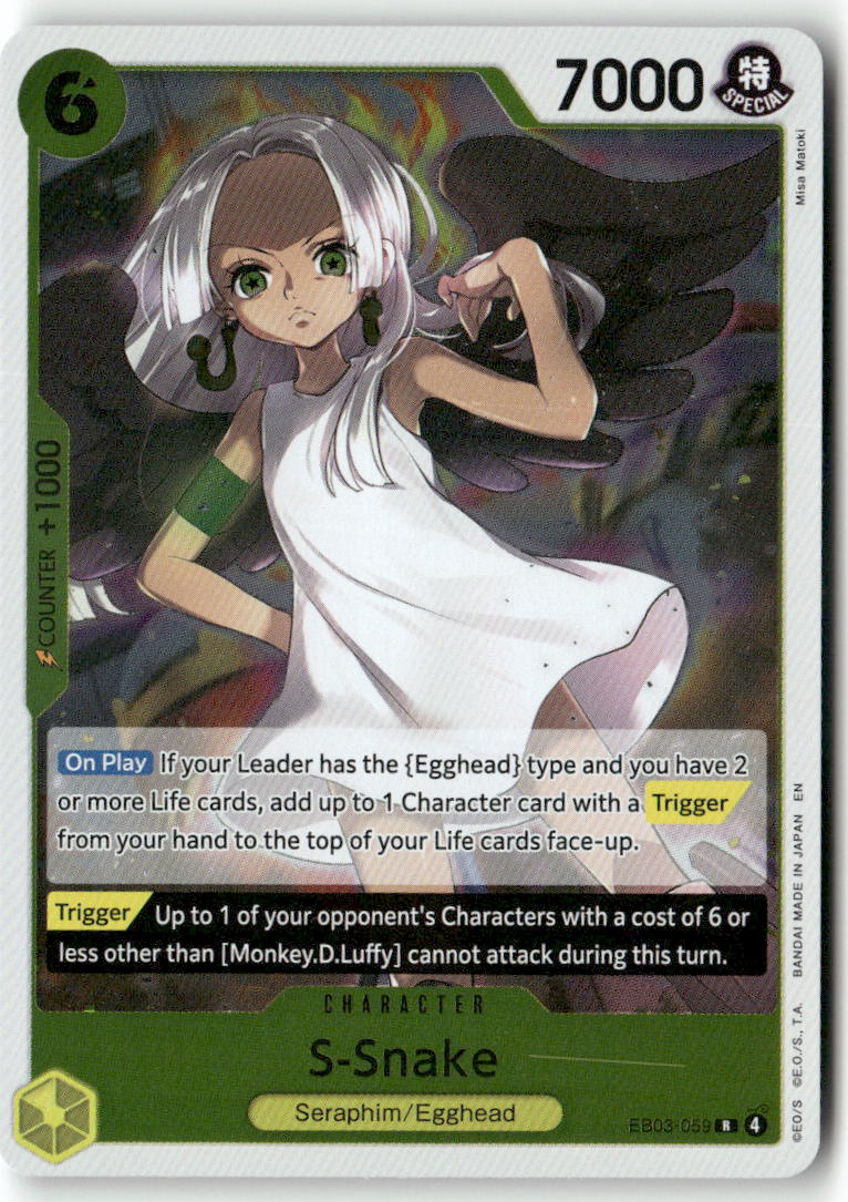 S-Snake R Extra Booster: One Piece Heroines Edition EB03-059 NM