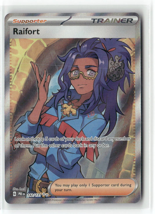 Raifort Ultra Rare SV: Prismatic Evolutions 142/131 NM