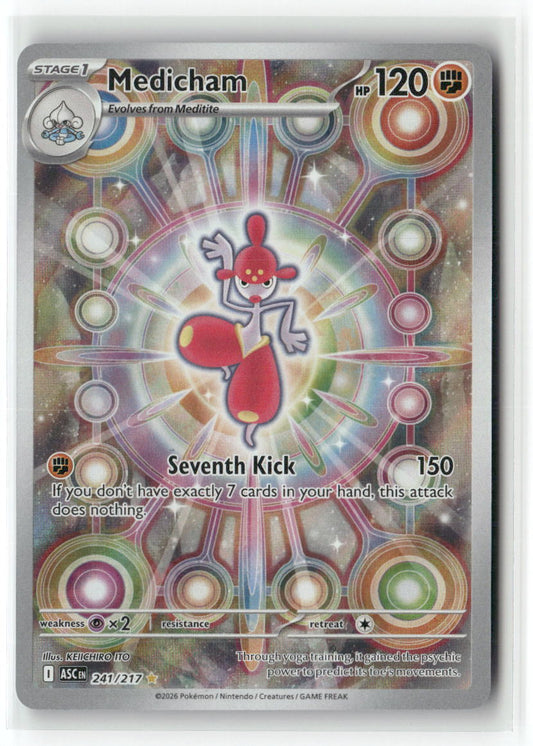 Medicham Illustration Rare ME: Ascended Heroes 241/217 NM