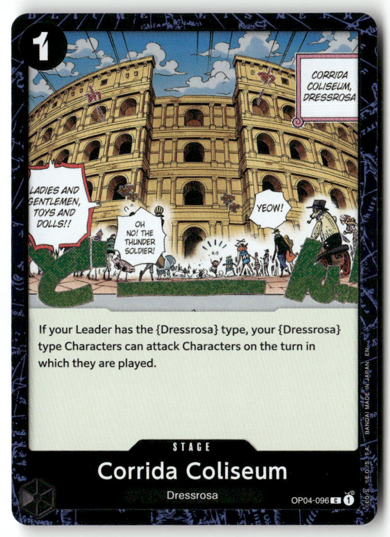 Corrida Coliseum (Reprint) C Premium Booster -The Best- Vol. 2 OP04-096 NM