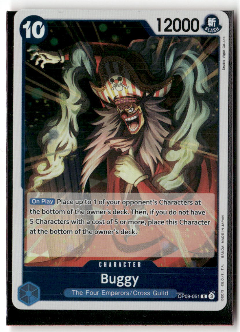Buggy (051) R Emperors in the New World OP09-051 NM